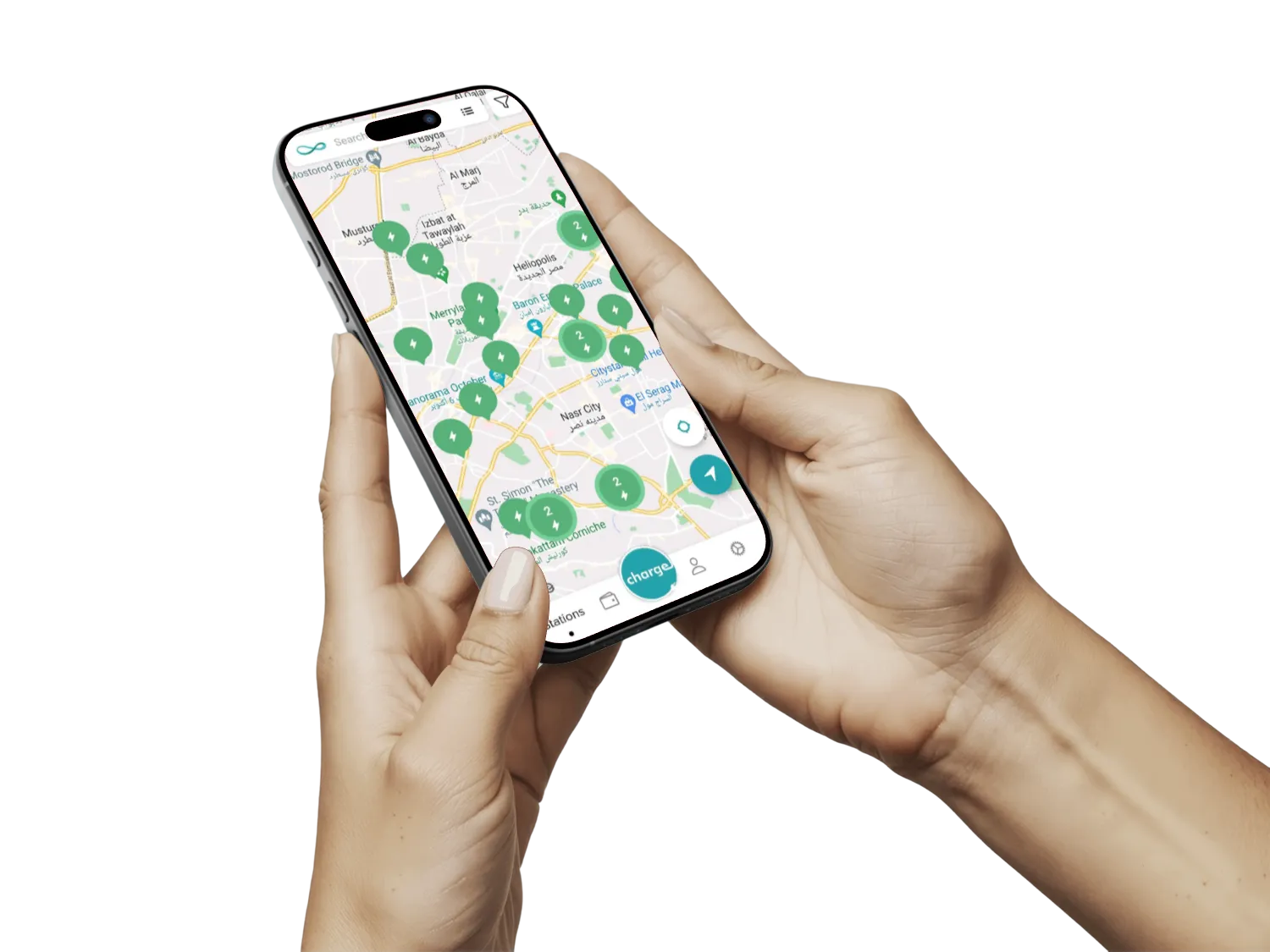 Infinity EV mobile app preview